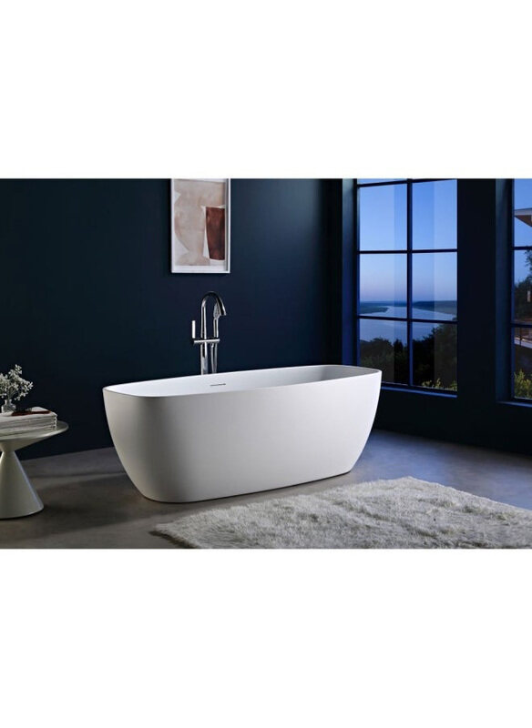 

Milano Syra Freestanding Bathtub, White
