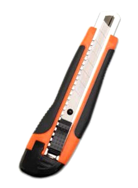 

Danube Home 18mm Milano Snap Off Knife, Orange/Black/Silver