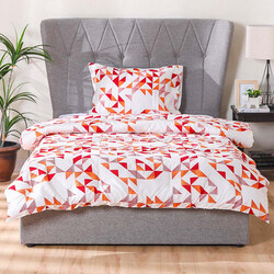 Danube Home 2-Piece Shoreline Box Check Comforter 100% Cotton Bedding Set With Pillow Cover For Bedroom, Single, Beige