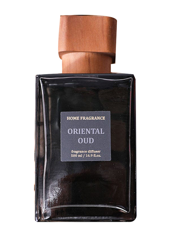 Danube Home Renaissance Oriental Oud Aromatic Scents Fragrance Diffuser, 500ml, Grey