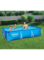 Danube Home Bestway Poolset Steelpro Above Ground Swimming Pools, Blue