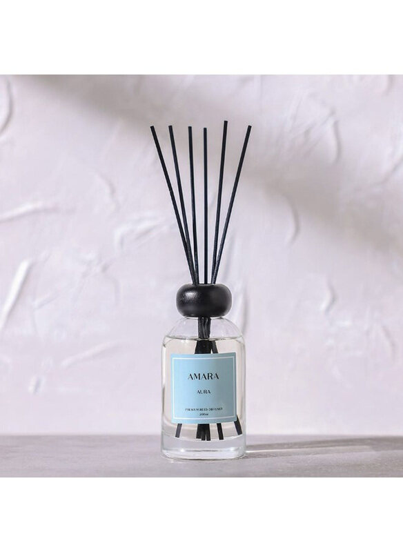 

Amara Aura Luxury Scented Diffuser, 200ml, Clear