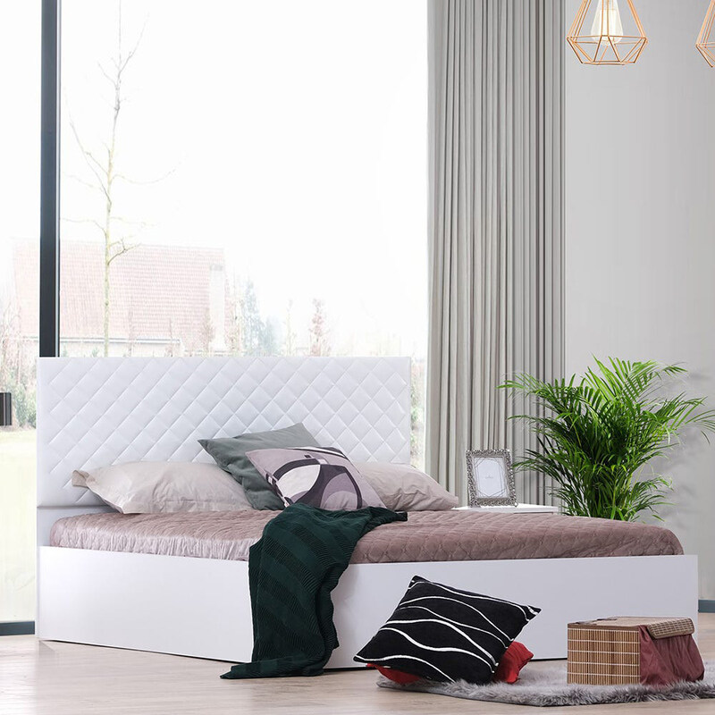 

Danube Home Astoria King Bed, White