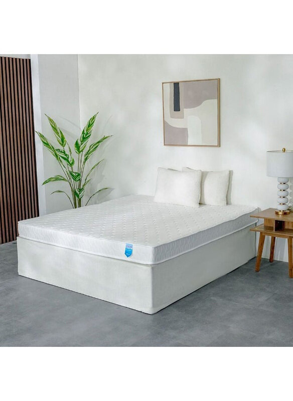 

Danube Home Orthopedic Medicated Firm Foam Mattress, Queen, White