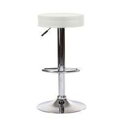 Danube Home Reina Bar Stool, White