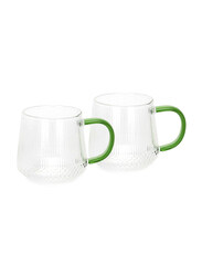 Danube Home 320ml 2-Piece Cup Set, Multicolour