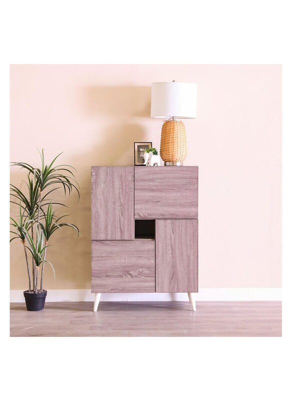 

Danube Home Patterson 12-Pair Shoe Cabinet, Dark Beige