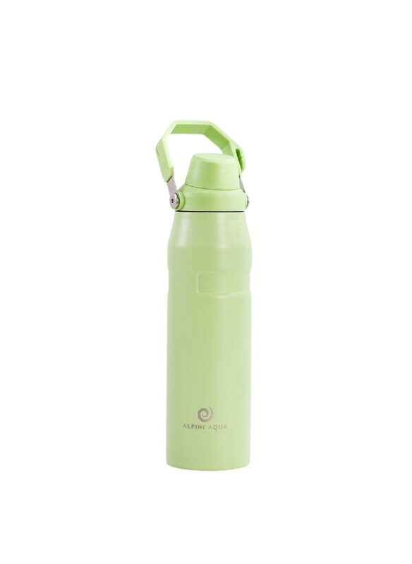 

Danube Home 1000ml Alpine Aqua Water Bottle Stainless Steel Vacuum Insulated, Green