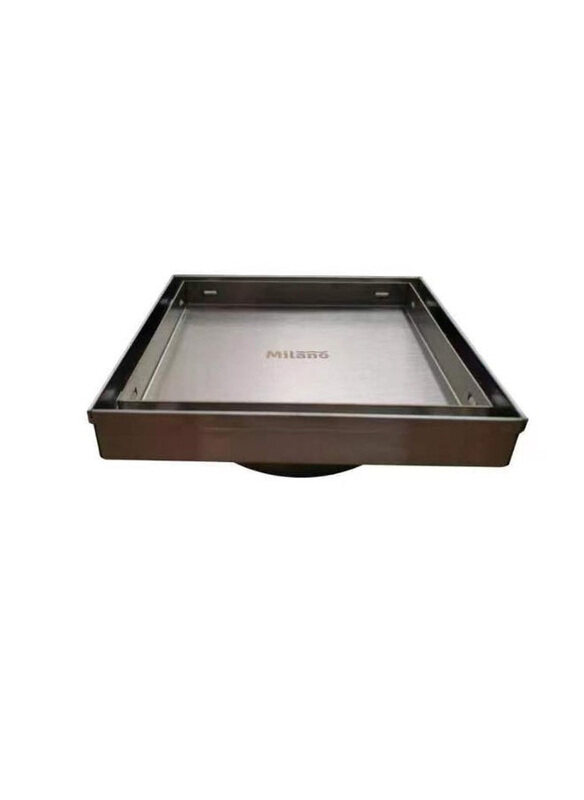 

Danube Home Milano Concealed Stainless Steel Floor Water Drain, Chrome