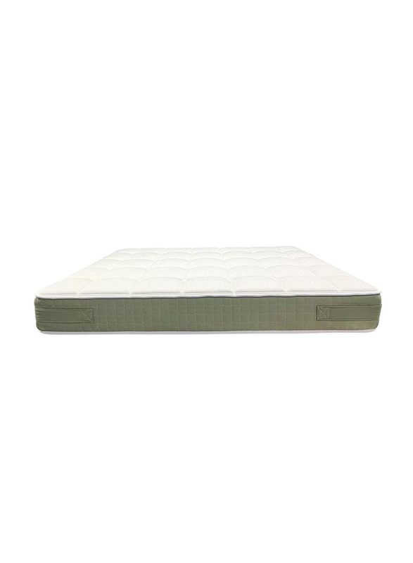 Danube Home Charcoal Foam With Pocket Spring Mattress, White