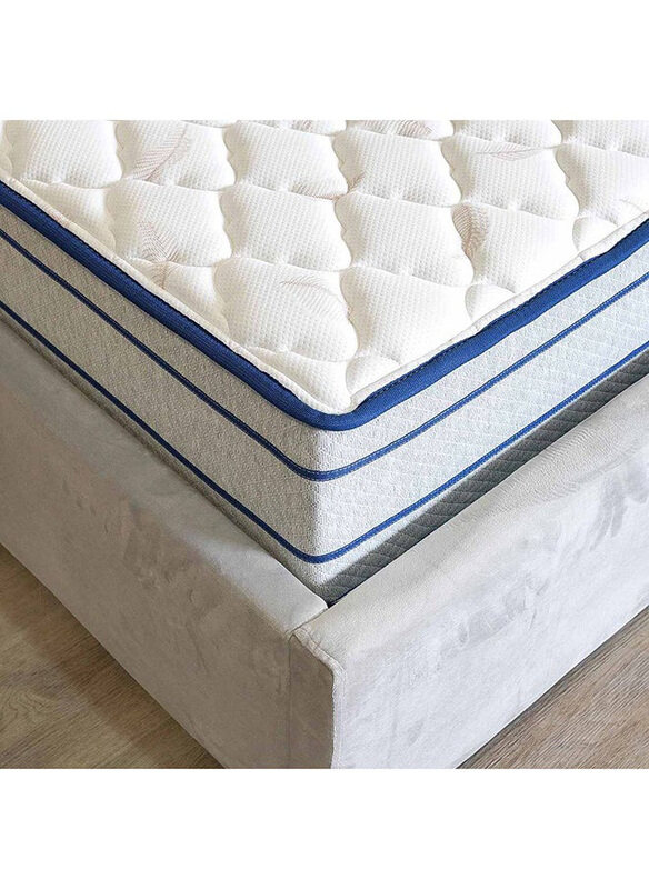 

Danube Home Maxvibe Pocket Spring Mattress, Queen, White
