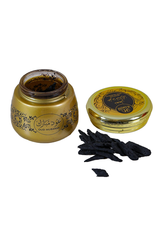 Danube Home Hamidi Muattar Oud Mubarak, 40 gm, Gold