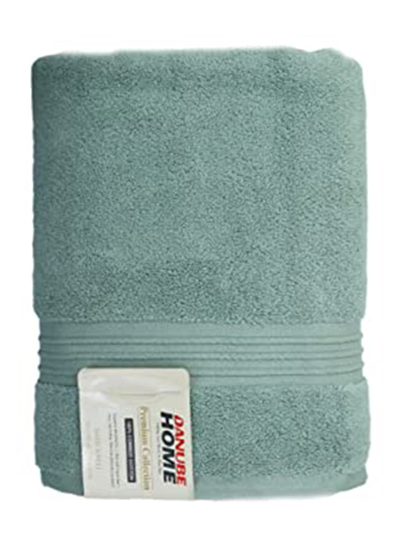 Danube Home Flossy Wash Towel, Light Green