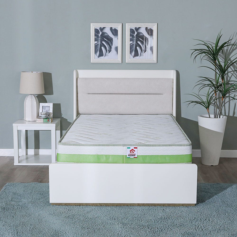 Danube Home Bamboo Ortho Medical Spine Balance For Pressure Relief Foam Mattress, Single, Multicolour