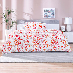 Danube Home 3-Piece Shoreline Box Check Comforter 100% Cotton Bedding Set, 2 Pillow Cover, 1 Bedsheet Bedroom, King, Beige
