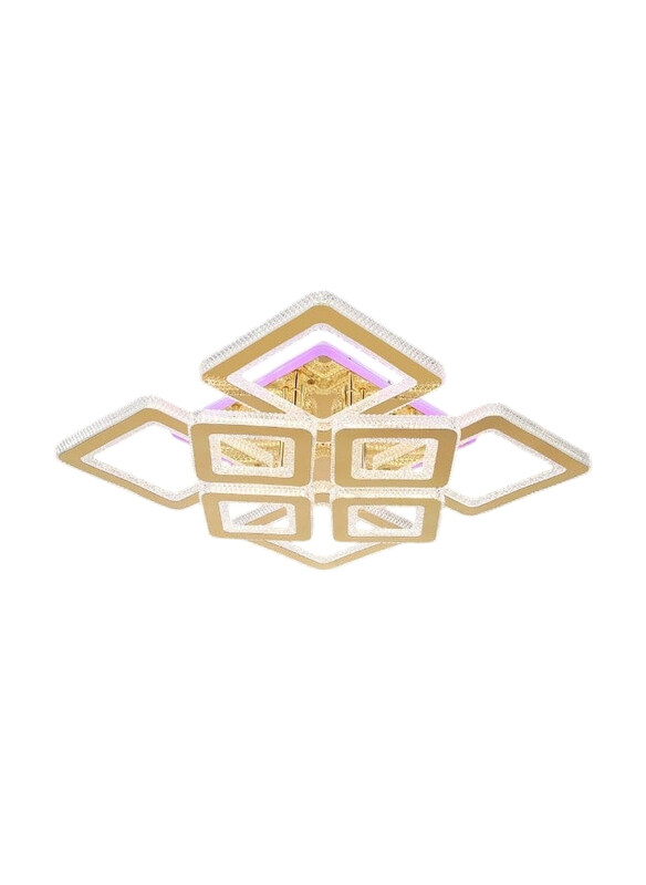 

Danube Home Ayrum Flushmounts Iron + Acrylic, 80cm, LED, Fgd, Gold/White
