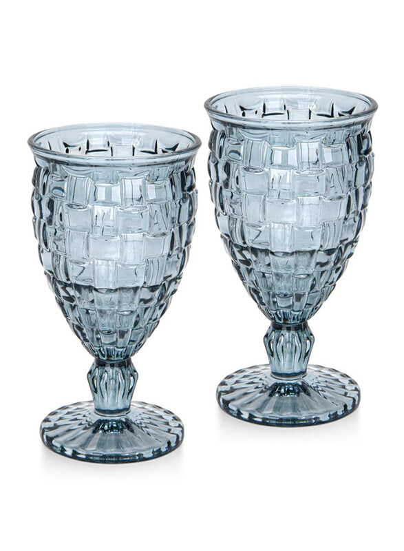 

Danube Home 350ml 2-Piece Wine Glasses Set, Multicolour