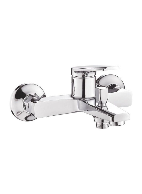 

Danube Home Milano Dulce Bath Shower Mixer with Shower Set, Chrome