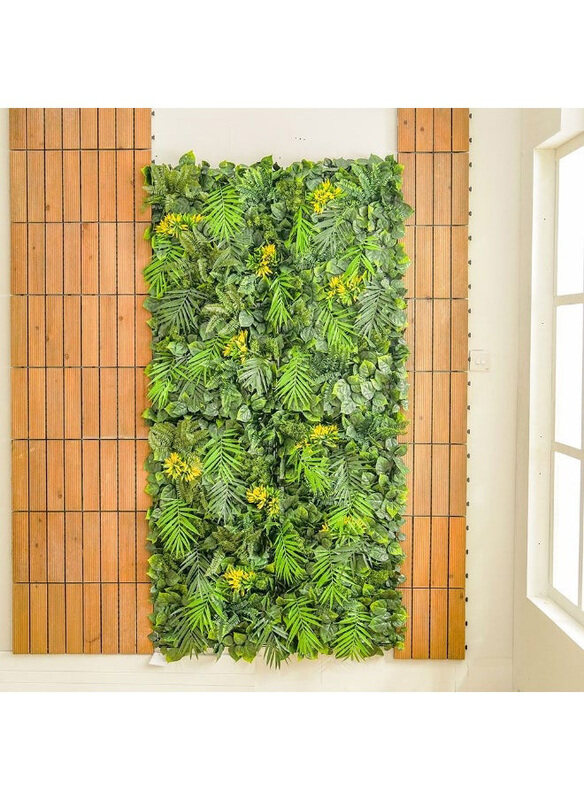 

Danube Home Artificial Decorative Fence Cover, Green