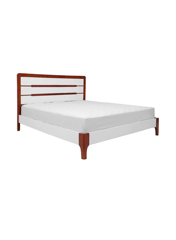 

Danube Home Quilted Mattress Protector, Single, White