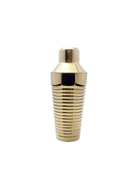 

Danube Home 700ml Danube Bar Collection Cocktail Shaker, Gold