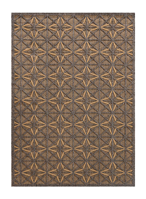 

Danube Home Scandi Floor Covering Rectangle Modern Home Area Rug, Gold