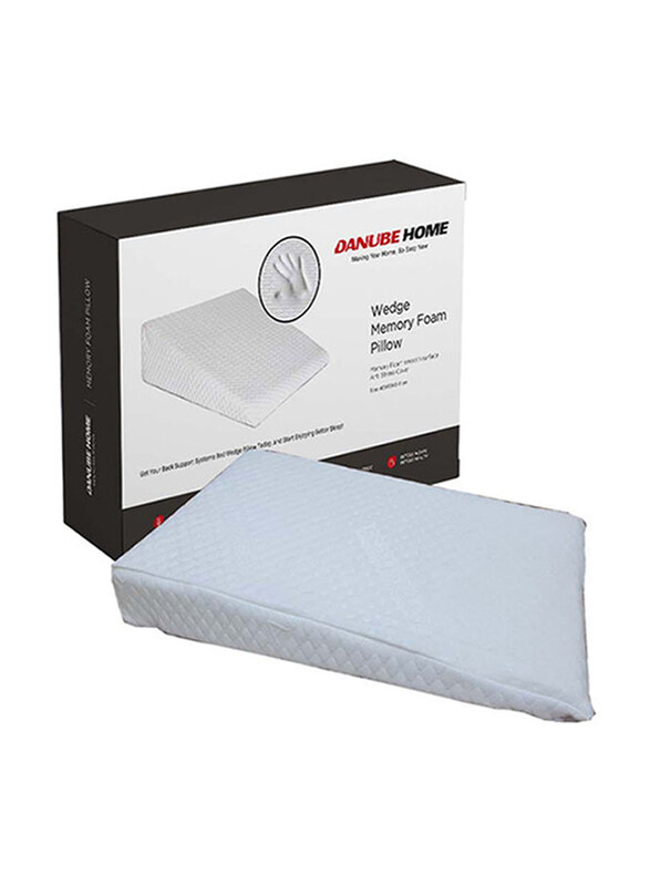 

Danube Home Wedge Memory Foam Pillow, Multicolour