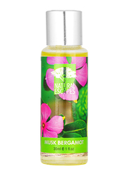 Danube Home Natural Escapes Musk Bergamot Fragrance Oil, 30ml, Green