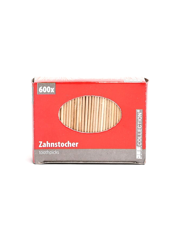 Danube Home Zahnstocher Toothpick Set, 600 Pieces, Multicolour