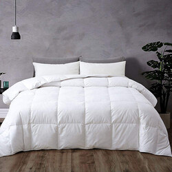 Danube Home Lucy Super King Size Duvet, White