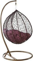 Danube Home Alfa Swing Chair, Purple