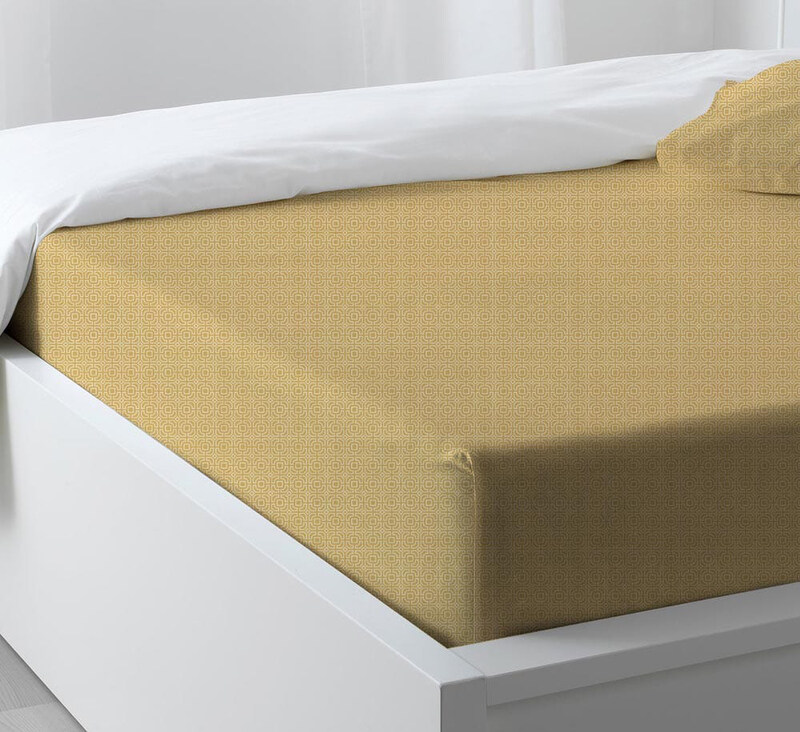 

Danube Home Marvel Spring Fitted Microfiber 110 Gsm Digital Print Breathable Bedding Sheet And Pillow Cases, 3 Pieces, Super King, Mustard