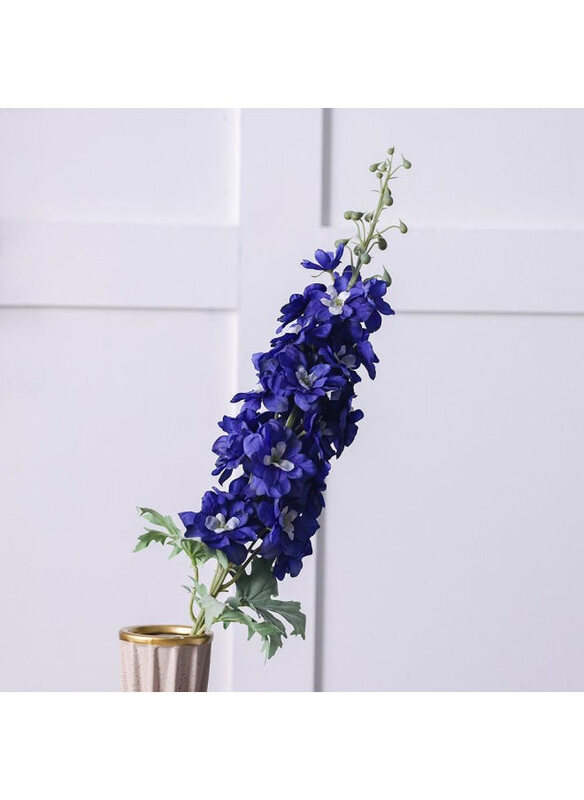 

Danube Home Bloomvogue Artificial Delphinium Flowers, 94cm, Dark Blue