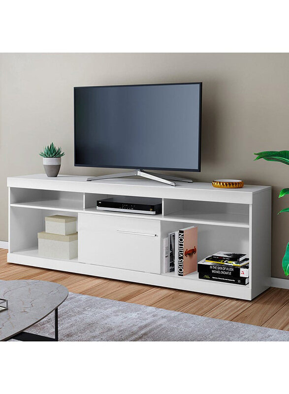 

Danube Home Onix Top TV Unit, White