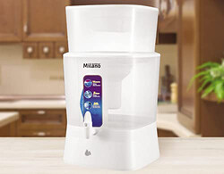 Danube Home Milano Gravity Water Purifer, 25L, White