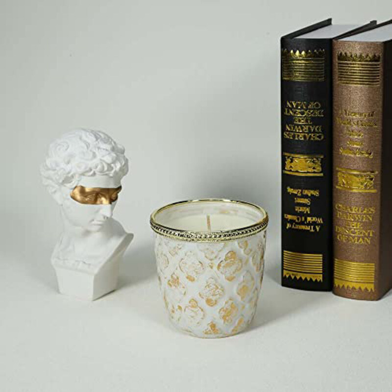 

Danube Home Luminara Jar Candle, White