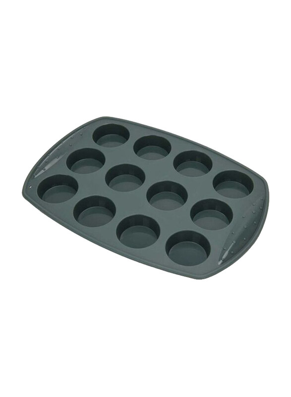 

Danube Home 12-Cups Bake Magic Cake Mould, Black