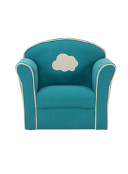 Danube Home Keen Kids Armchair, Teal Green