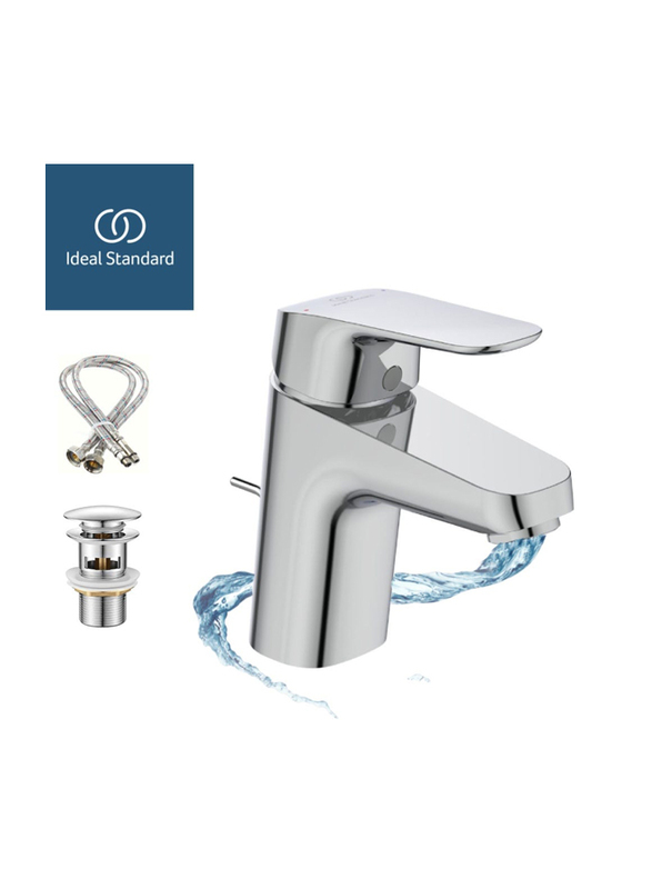 Danube Home Ideal Standard Ceraflex Basin Mixer with Brass Single Handle Basin Mixer, Bath Faucet & Sink Faucet, Chrome