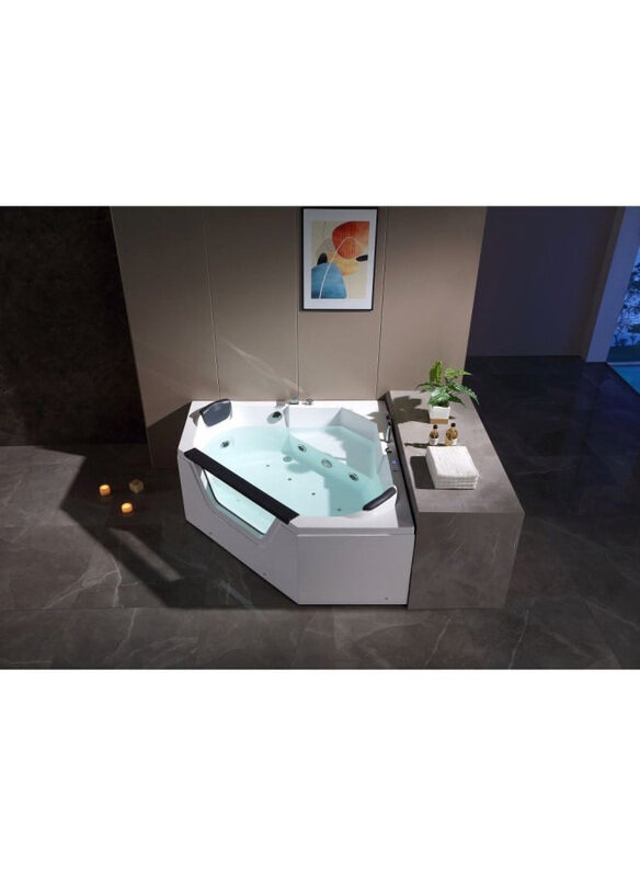 

Milano King Plus Massage Bath Tub with Digital Panel, White