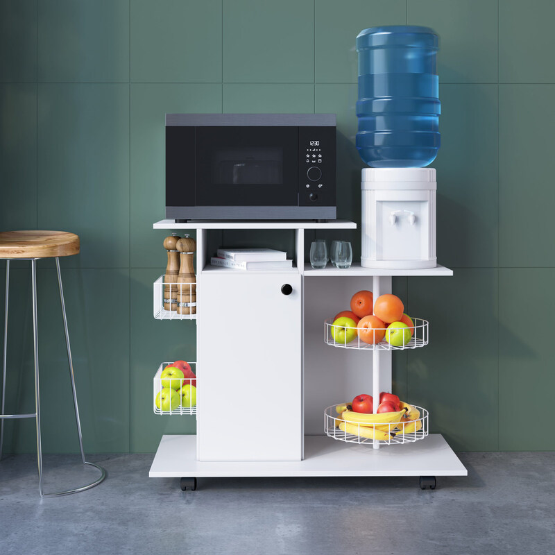 

Danube Home Jirachi Fruit Cabinet, White