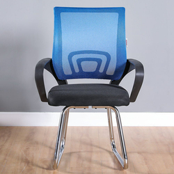 Danube Home New Acqua Visitor Chair, Blue