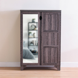 Danube Home Hudson Shoe Cabinet, Hudson Oak