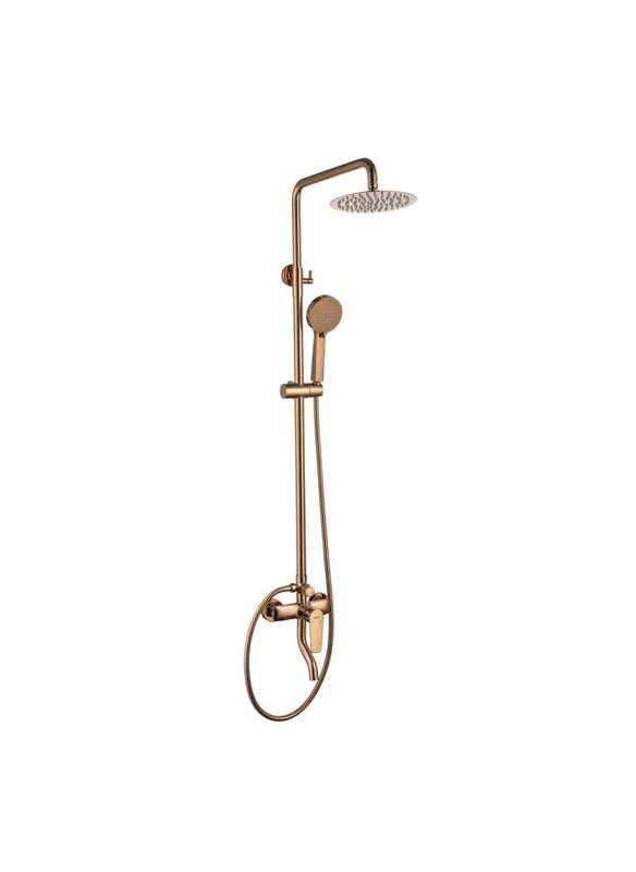 

Milano Calli Rain Shower Column, Rose Gold