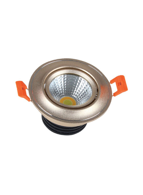 

Danube Home Milano 3-in-1 Illumina Aluminium Frame Spot Light, 7W, Gold