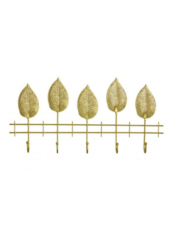 

Danube Home SS24 Stolpa Metal Wall Accent, Gold