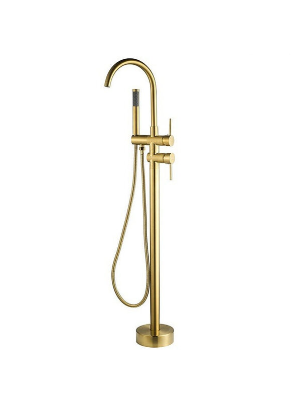 

Milano Clarke Freestanding Bath Shower Mixer, Gold