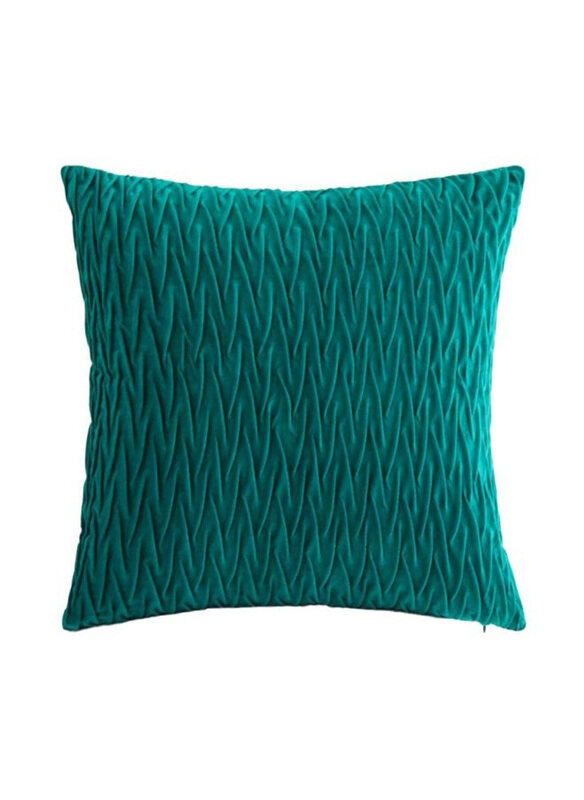

Danube Home Gleam Cushion Stylish Throw Pillow, Dark Green