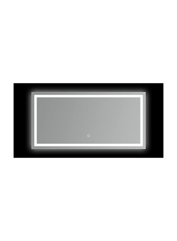 

Danube Home Milano Led Mirror with Touch Switch, 2608, Black