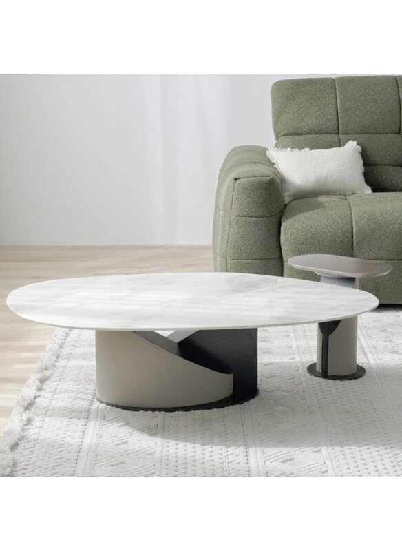 

Danube Home Escro Coffee Table & End Table Set, Marble